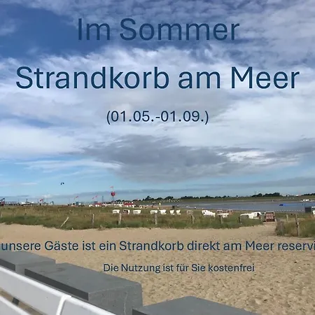 Ferienwohnung Ritthoff Perlebucht - Mit Strandkorb Am Meer Und Kostenloser Eintritt Ins Schwimmbad Büsum Esterno foto